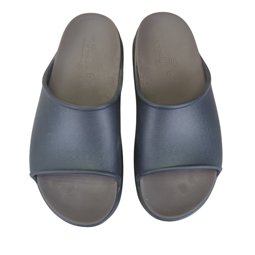 Dansko Devyn EVA Molded Womens 11-11.5 41 Black Slide Sandal Comfort Casual Shoe - Picture 4 of 8